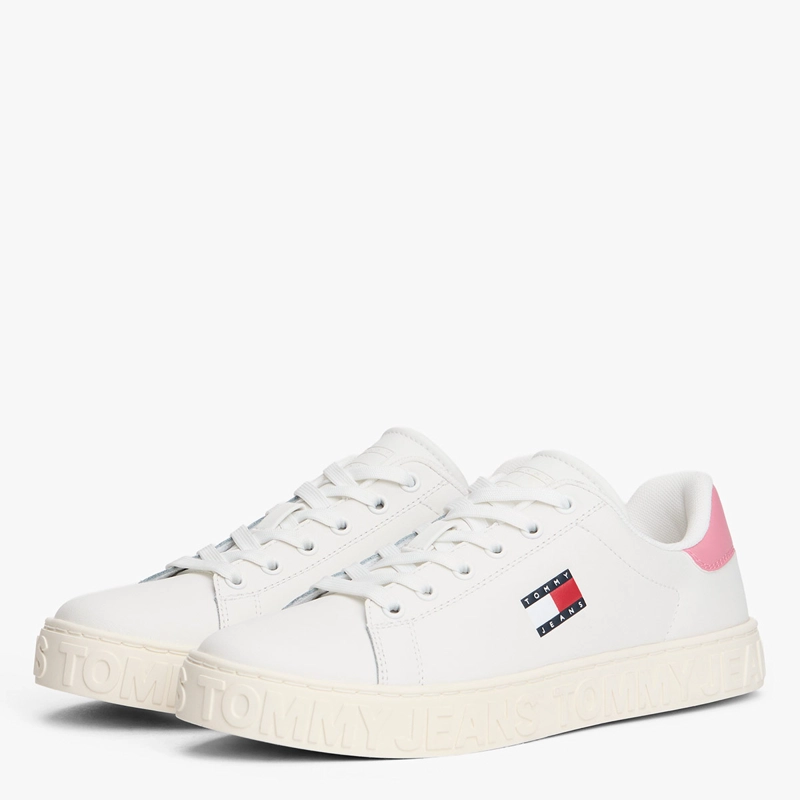 ZAPATILLAS MUJER TOMMY HILFIGER CASUALES BLANCO EN0EN027030LA  - 2