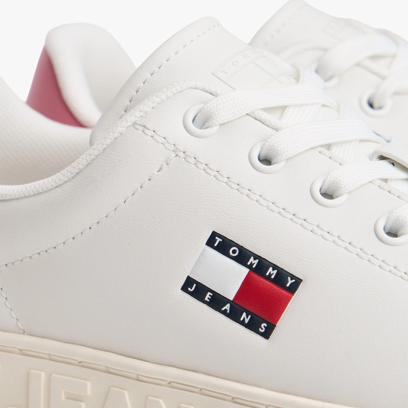 ZAPATILLAS MUJER TOMMY HILFIGER CASUALES BLANCO EN0EN027030LA  - 7
