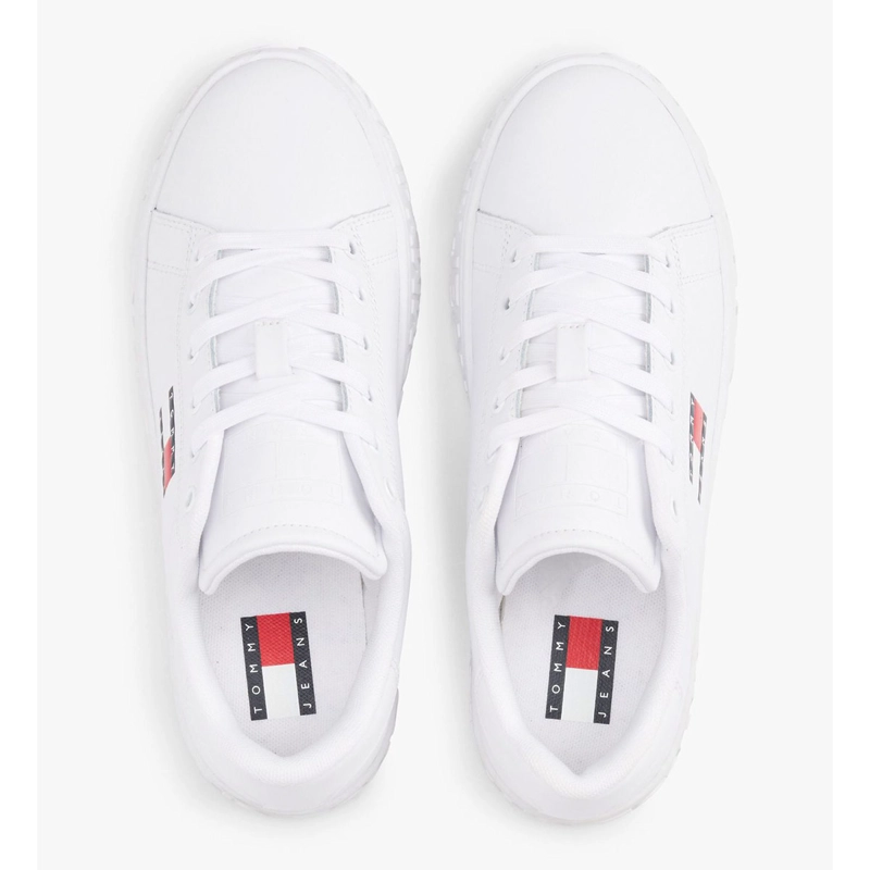 ZAPATILLAS MUJER TOMMY HILFIGER CASUALES BLANCO EN0EN02703YBS  - 4