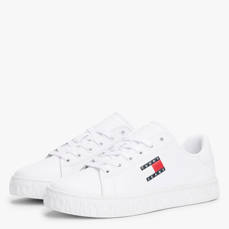 ZAPATILLAS MUJER TOMMY HILFIGER CASUALES BLANCO EN0EN02703YBS  - 2