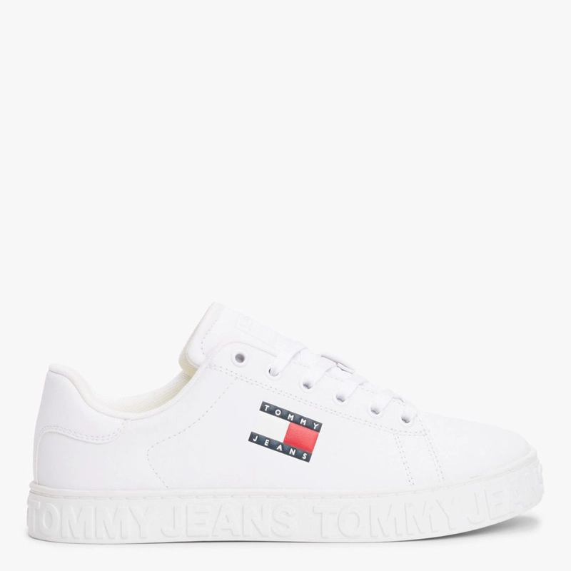 ZAPATILLAS MUJER TOMMY HILFIGER CASUALES BLANCO EN0EN02703YBS  - 3
