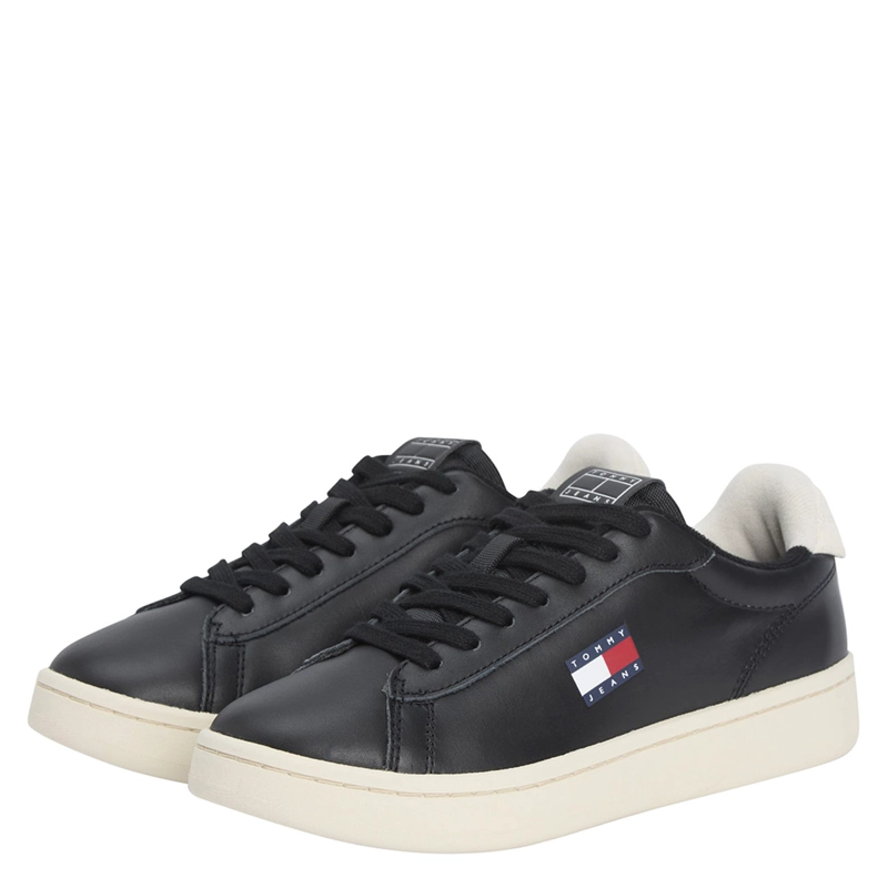 ZAPATILLAS MUJER TOMMY HILFIGER CASUALES NEGRO EN0EN02815BDS  - 2