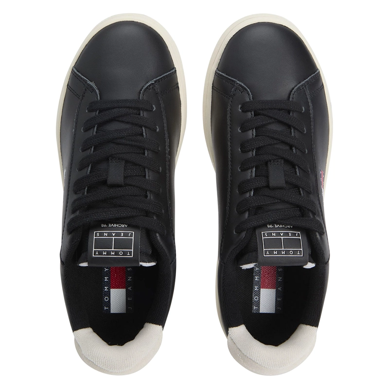 ZAPATILLAS MUJER TOMMY HILFIGER CASUALES NEGRO EN0EN02815BDS  - 4