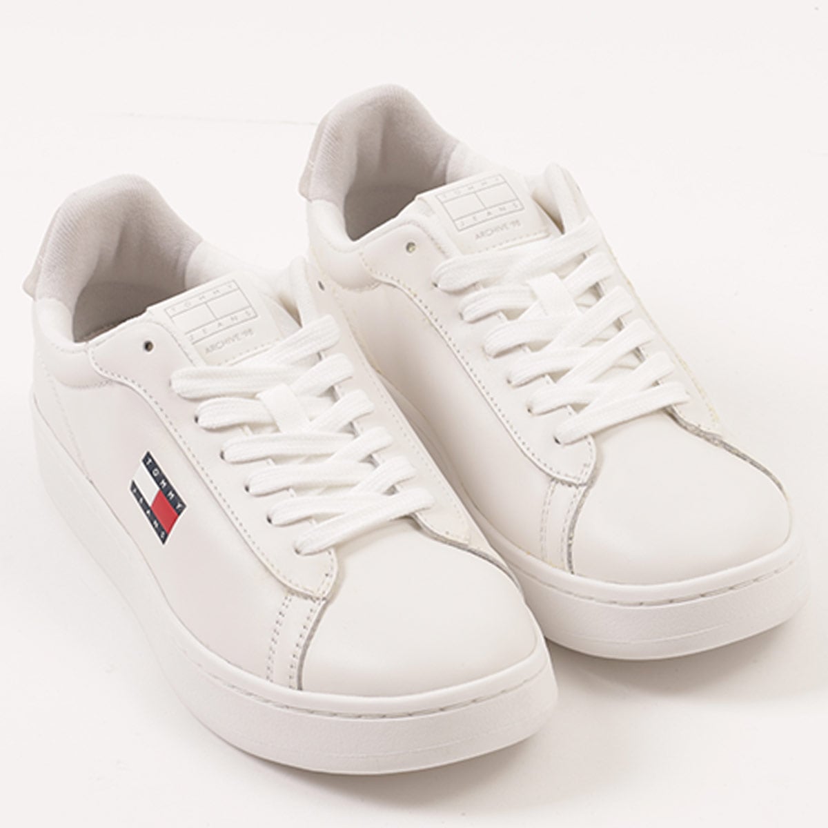 ZAPATILLAS MUJER TOMMY HILFIGER CASUALES BLANCO EN0EN02815YBL  - 2