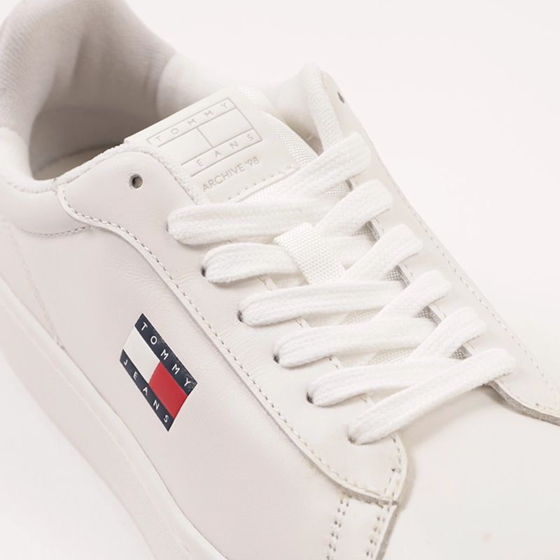 ZAPATILLAS MUJER TOMMY HILFIGER CASUALES BLANCO EN0EN02815YBL  - 8