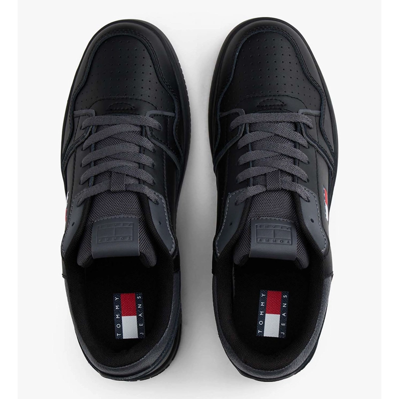 ZAPATILLAS MUJER TOMMY HILFIGER CASUALES NEGRO EN0EN02839BDS  - 4