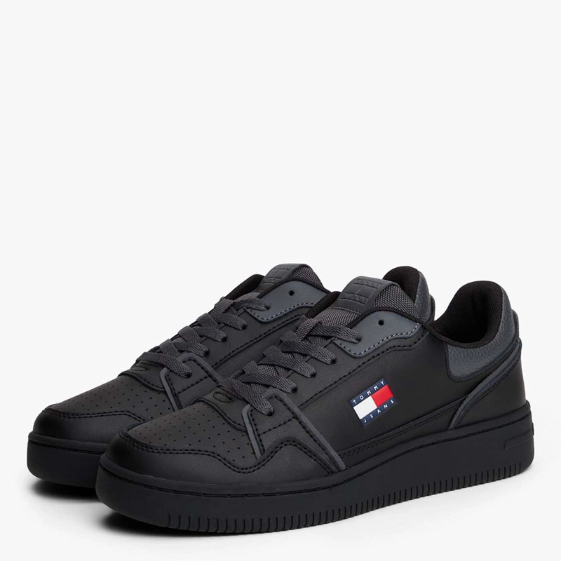 ZAPATILLAS MUJER TOMMY HILFIGER CASUALES NEGRO EN0EN02839BDS  - 2