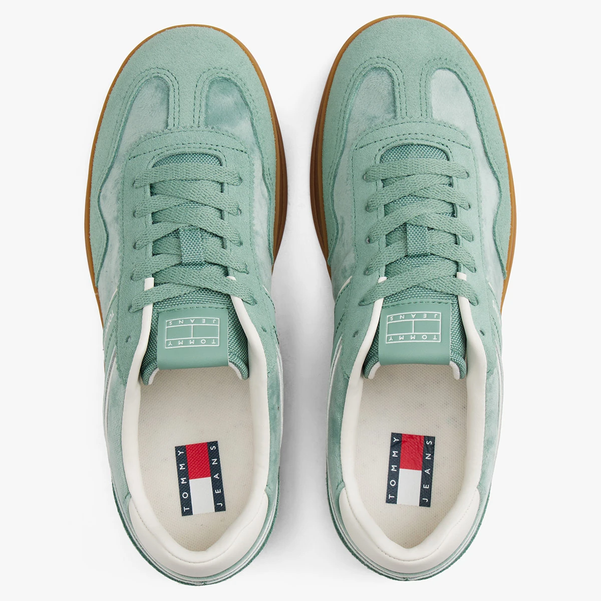 ZAPATILLAS MUJER TOMMY HILFIGER CASUALES VERDE EN0EN02863MA2  - 4