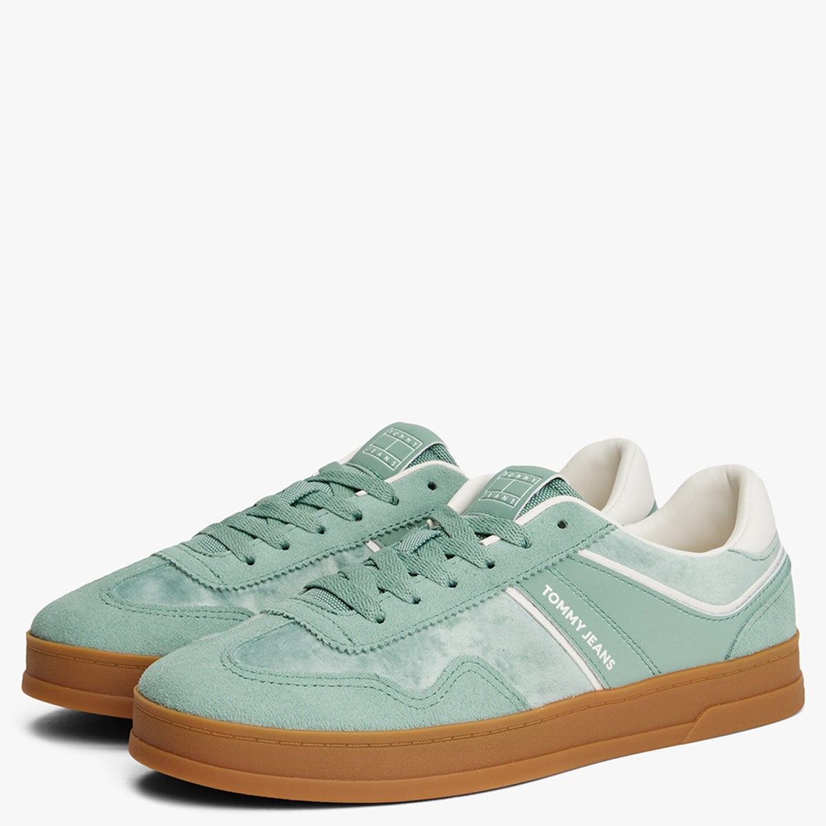 ZAPATILLAS MUJER TOMMY HILFIGER CASUALES VERDE EN0EN02863MA2  - 2