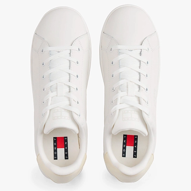 ZAPATILLAS MUJER TOMMY HILFIGER CASUALES BLANCO EN0EN02931YBL  - 4