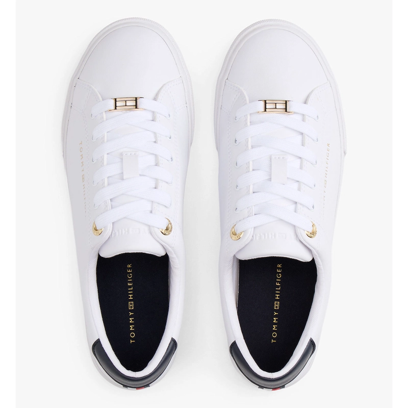 ZAPATILLAS MUJER TOMMY HILFIGER CASUALES BLANCO FW0FW08936YBR  - 3