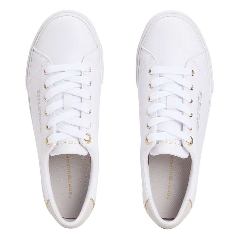 ZAPATILLAS MUJER TOMMY HILFIGER CASUALES BLANCO FW0FW08938YBR  - 4