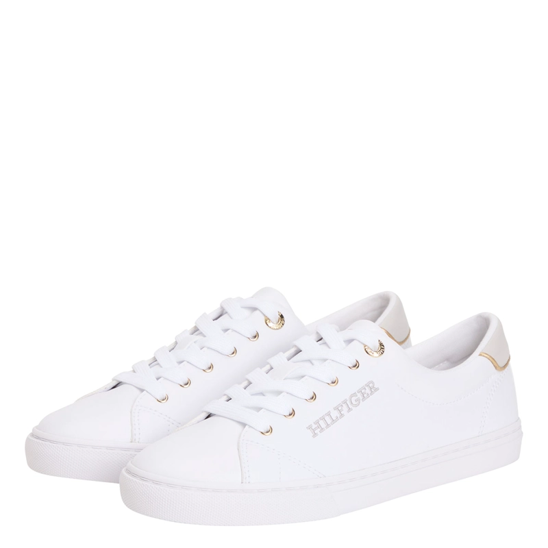 ZAPATILLAS MUJER TOMMY HILFIGER CASUALES BLANCO FW0FW08938YBR  - 2