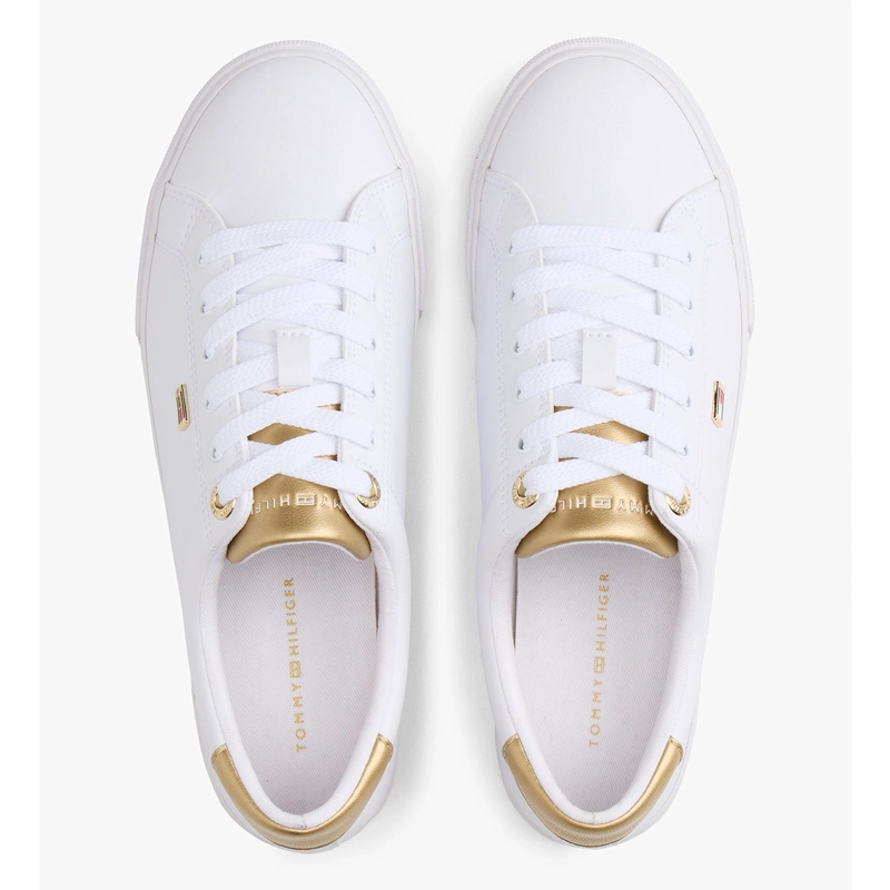 ZAPATILLAS MUJER TOMMY HILFIGER CASUALES BLANCO FW0FW08942YBR  - 4