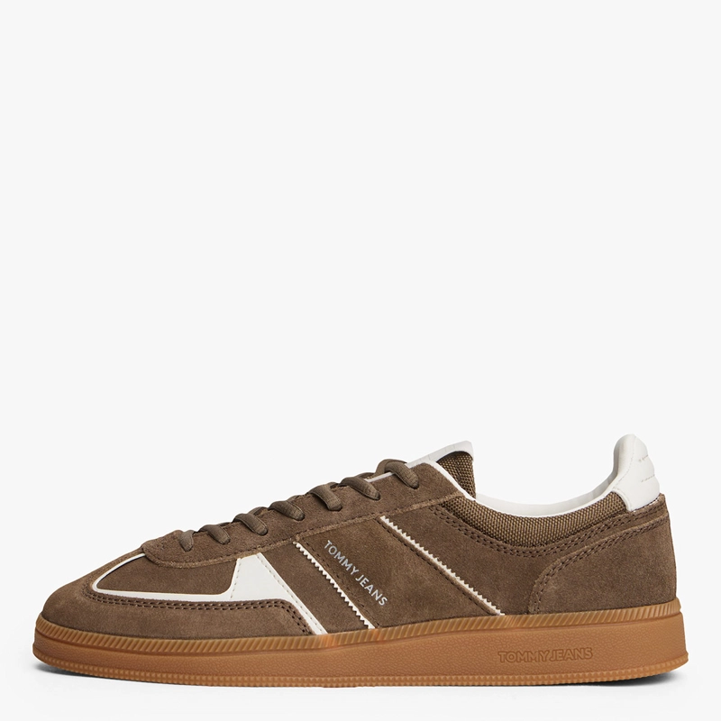 ZAPATILLAS MUJER TOMMY HILFIGER CASUALES CAFÉ EN0EN02838RBM