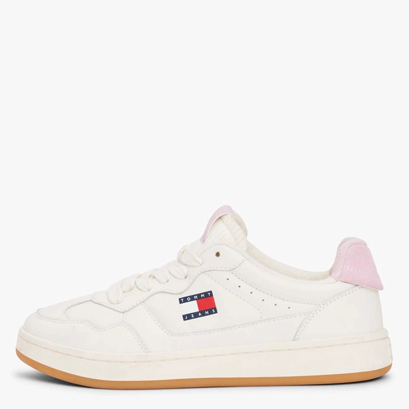 ZAPATILLAS MUJER TOMMY HILFIGER CASUALES CREMA EN0EN02855YBI  - 1