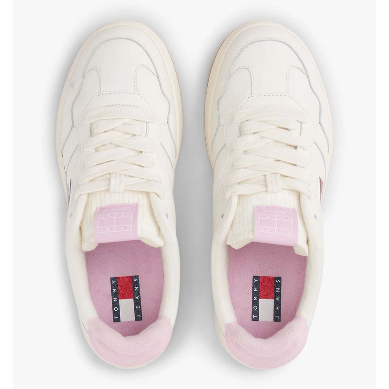 ZAPATILLAS MUJER TOMMY HILFIGER CASUALES CREMA EN0EN02855YBI  - 5