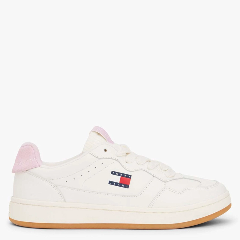ZAPATILLAS MUJER TOMMY HILFIGER CASUALES CREMA EN0EN02855YBI  - 4