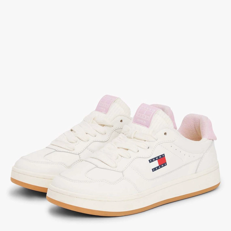 ZAPATILLAS MUJER TOMMY HILFIGER CASUALES CREMA EN0EN02855YBI  - 3