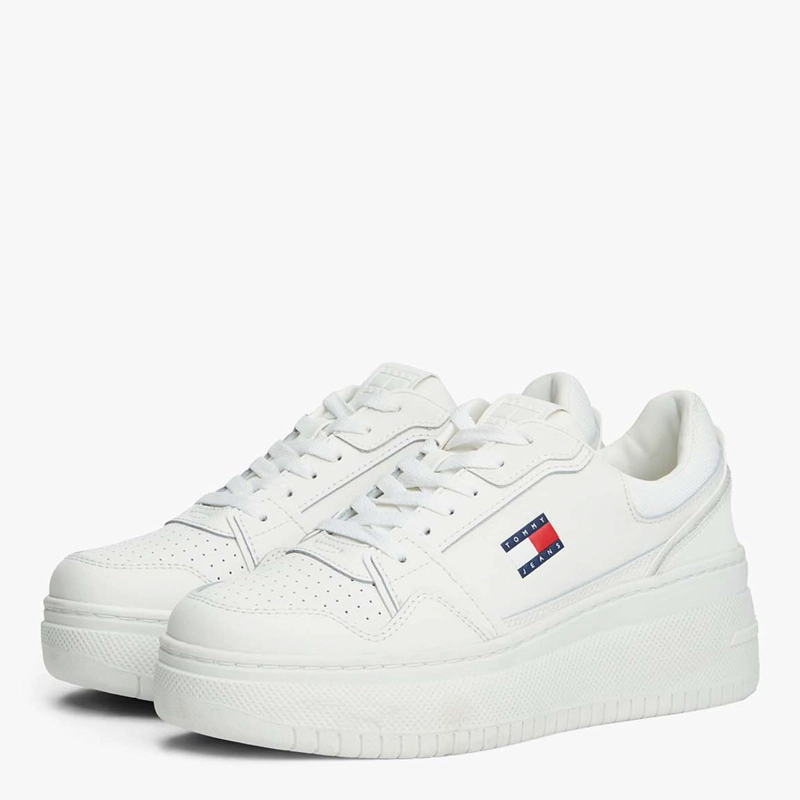 ZAPATILLAS MUJER TOMMY HILFIGER CASUALES BLANCO EN0EN02860YBL  - 2