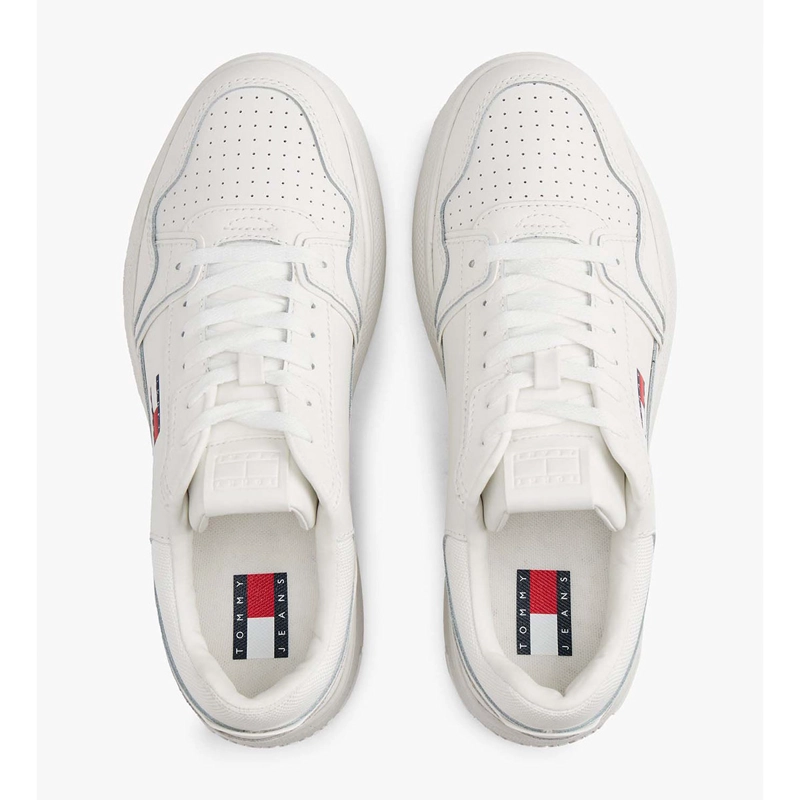 ZAPATILLAS MUJER TOMMY HILFIGER CASUALES BLANCO EN0EN02860YBL  - 4