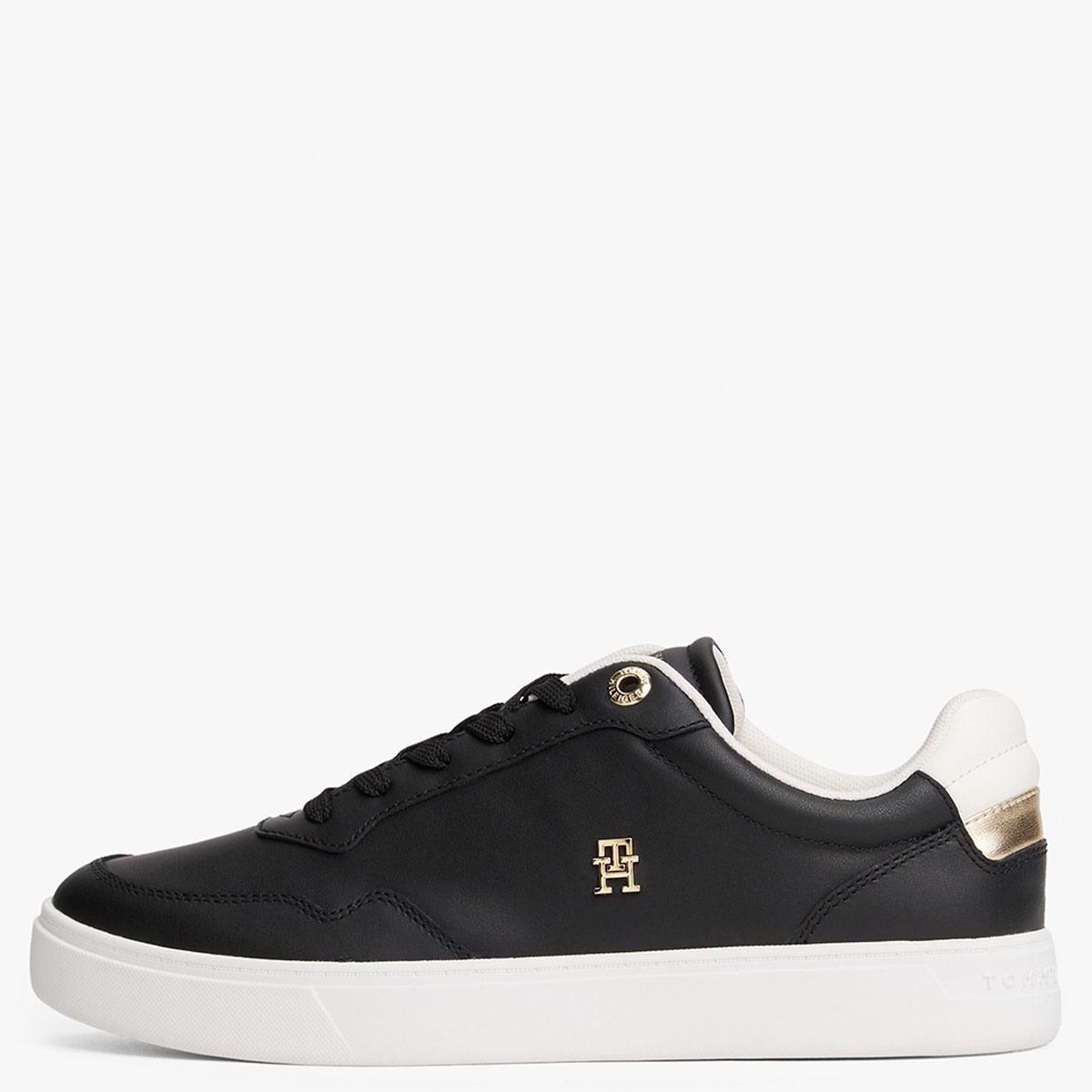 ZAPATILLAS MUJER TOMMY HILFIGER CASUALES NEGRO FW0FW08680BDS  - 4