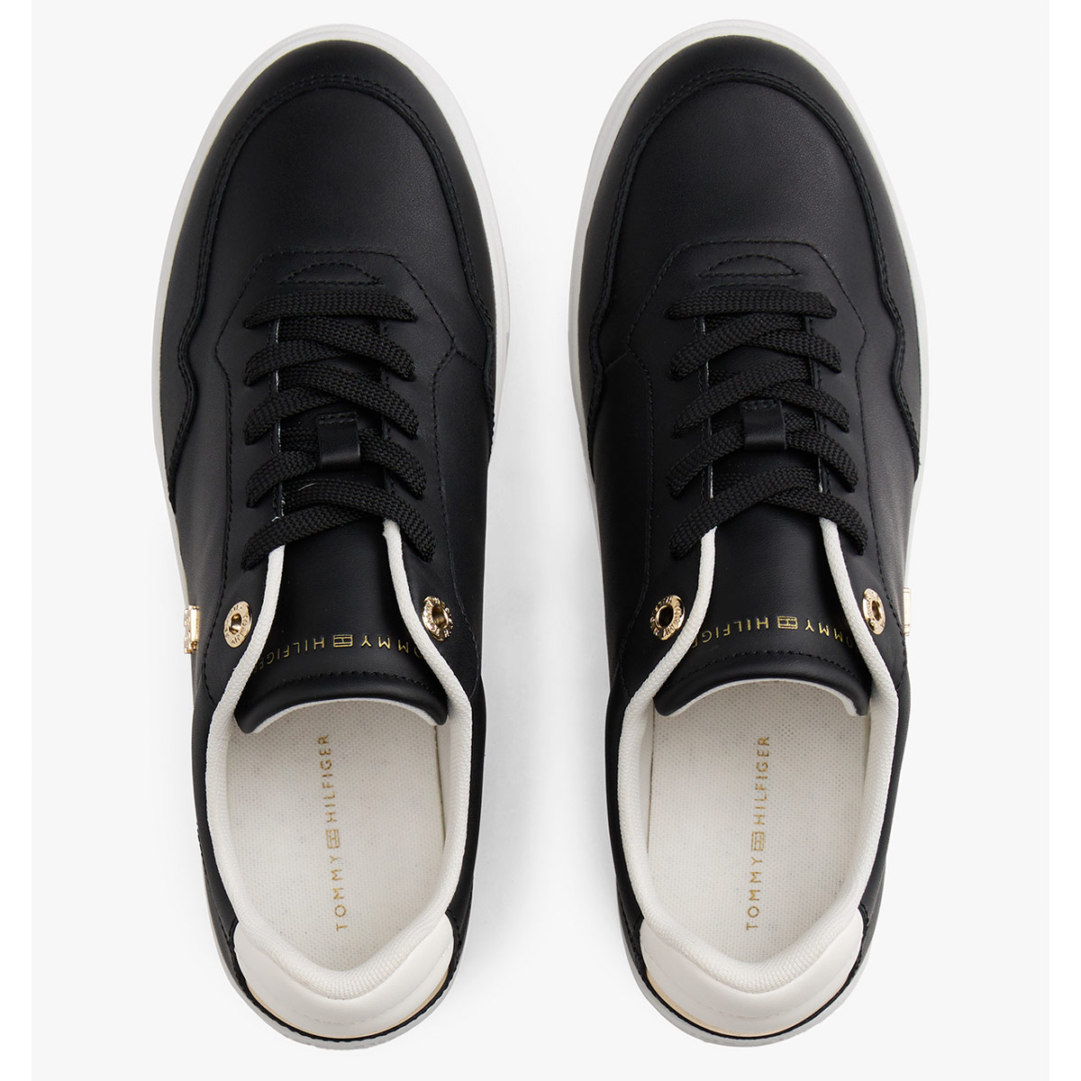 ZAPATILLAS MUJER TOMMY HILFIGER CASUALES NEGRO FW0FW08680BDS  - 5
