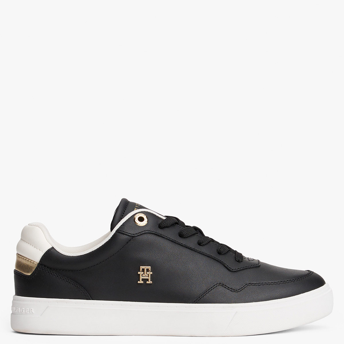 ZAPATILLAS MUJER TOMMY HILFIGER CASUALES NEGRO FW0FW08680BDS