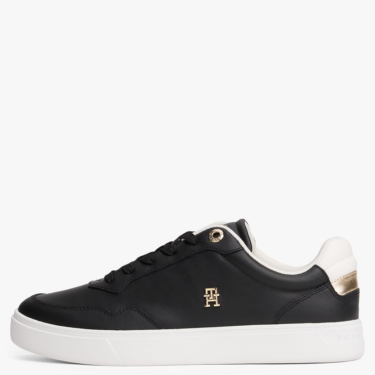 ZAPATILLAS MUJER TOMMY HILFIGER CASUALES NEGRO FW0FW08680BDS  - 4