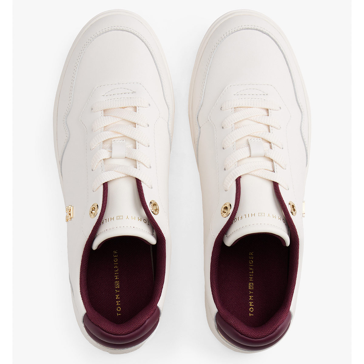 ZAPATILLAS MUJER TOMMY HILFIGER CASUALES BLANCO FW0FW08680YBH  - 4
