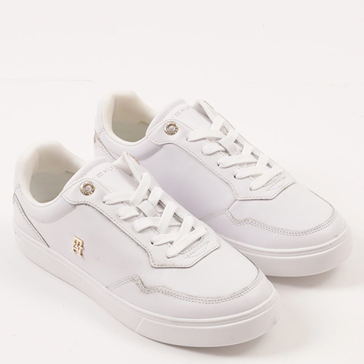 ZAPATILLAS MUJER TOMMY HILFIGER CASUALES BLANCO FW0FW087580HT  - 2