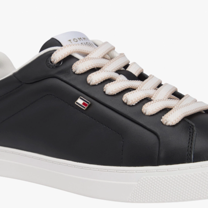 ZAPATILLAS MUJER TOMMY HILFIGER CASUALES NEGRO FW0FW08815BDS - 7