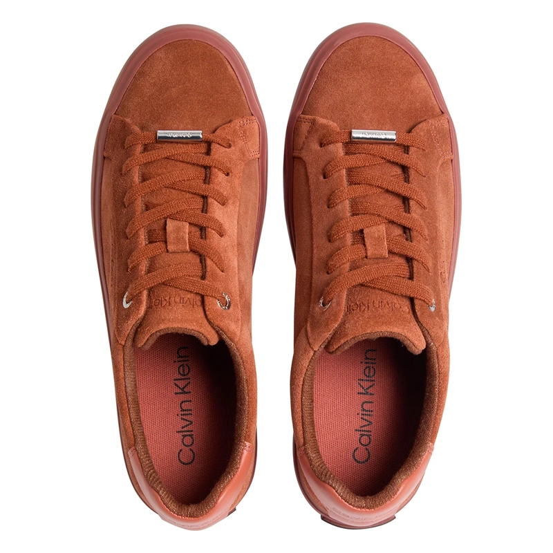 ZAPATILLAS MUJER CALVIN KLEIN CASUALES CAFÉ HW0HW02679GAS  - 3