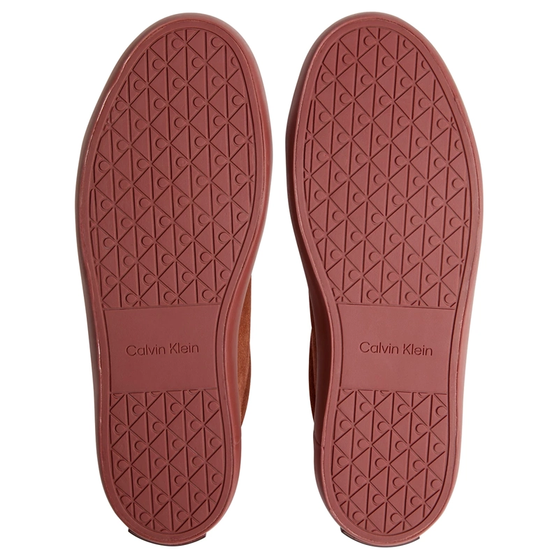 ZAPATILLAS MUJER CALVIN KLEIN CASUALES CAFÉ HW0HW02679GAS  - 5