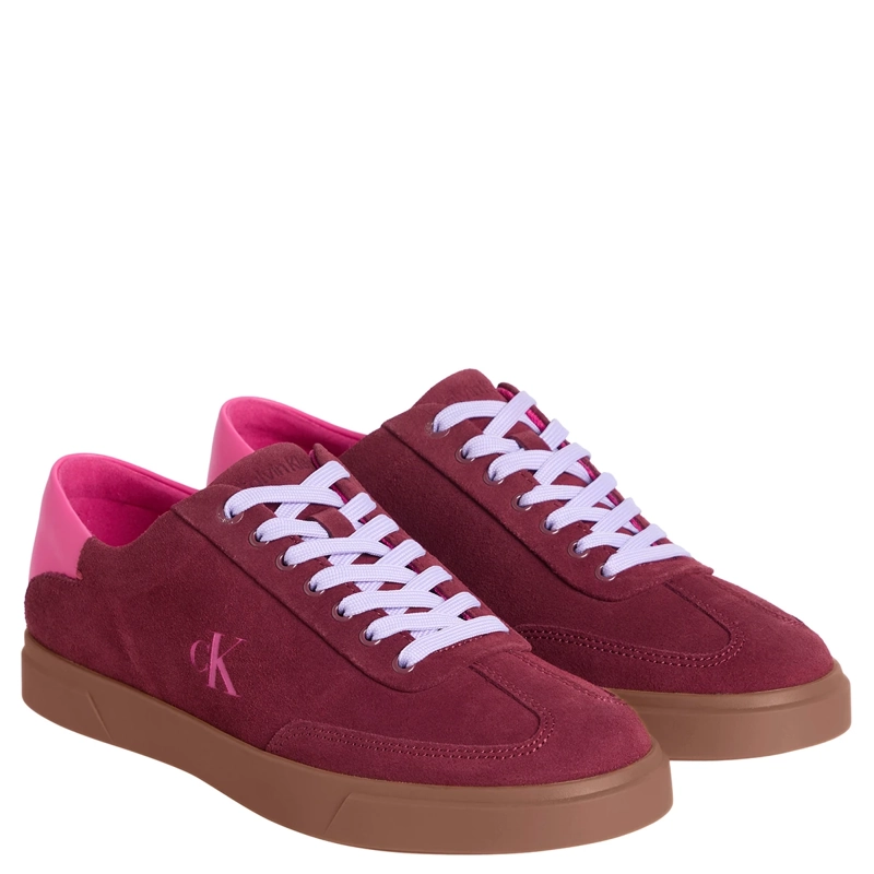 ZAPATILLAS MUJER CALVIN KLEIN CASUALES ROJO HW0HW0268309Q  - 2