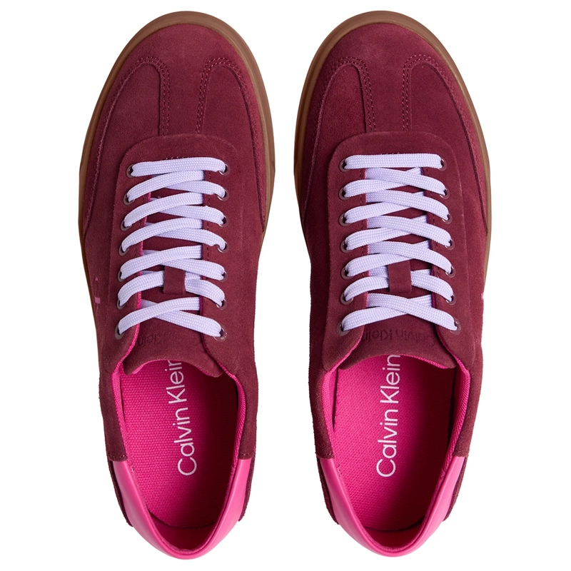 ZAPATILLAS MUJER CALVIN KLEIN CASUALES ROJO HW0HW0268309Q  - 3