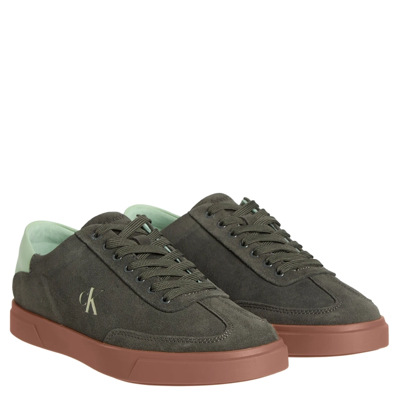 ZAPATILLAS MUJER CALVIN KLEIN CASUALES CAFÉ HW0HW0268309S  - 2