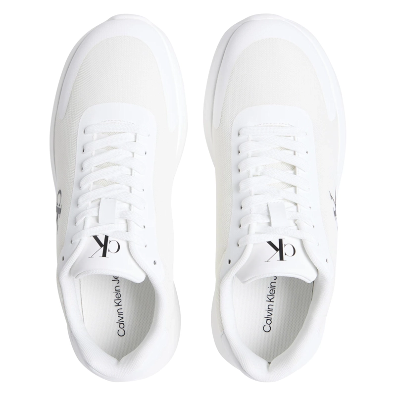ZAPATILLAS MUJER CALVIN KLEIN CASUALES BLANCA YW0YW0175001W  - 3