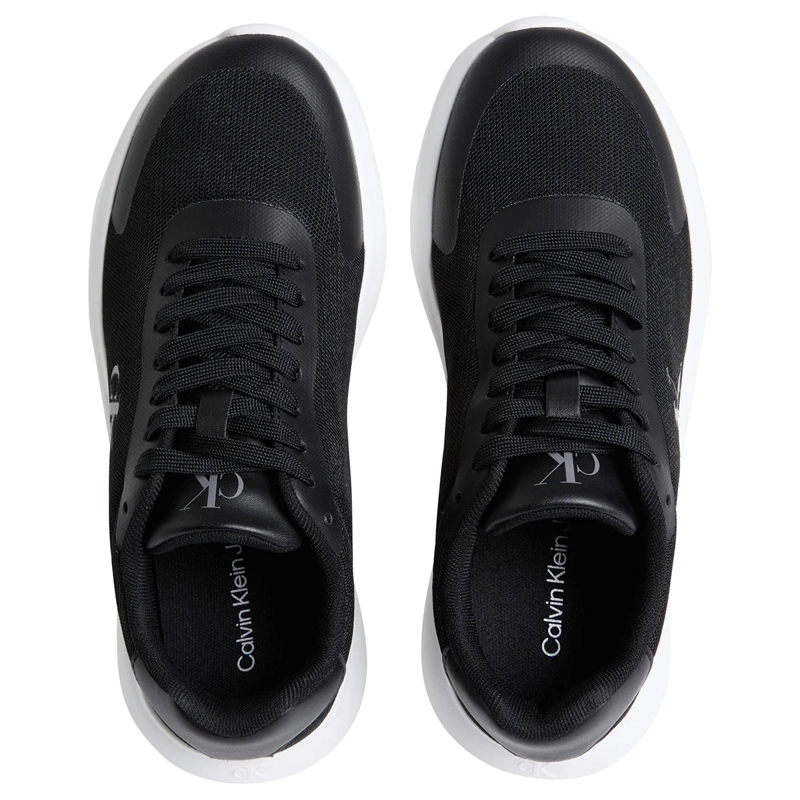 ZAPATILLAS MUJER CALVIN KLEIN CASUALES NEGRO YW0YW017500GM  - 3