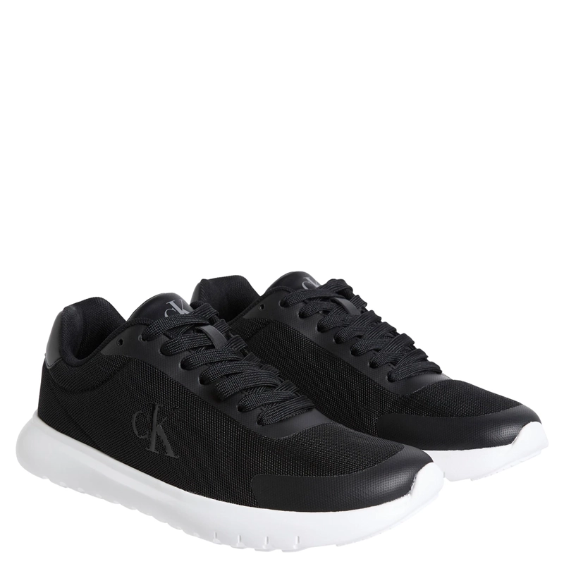 ZAPATILLAS MUJER CALVIN KLEIN CASUALES NEGRO YW0YW017500GM  - 2