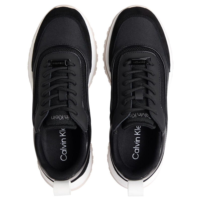 ZAPATILLAS MUJER CALVIN KLEIN CASUALES NEGRO HW0HW024870GM  - 3