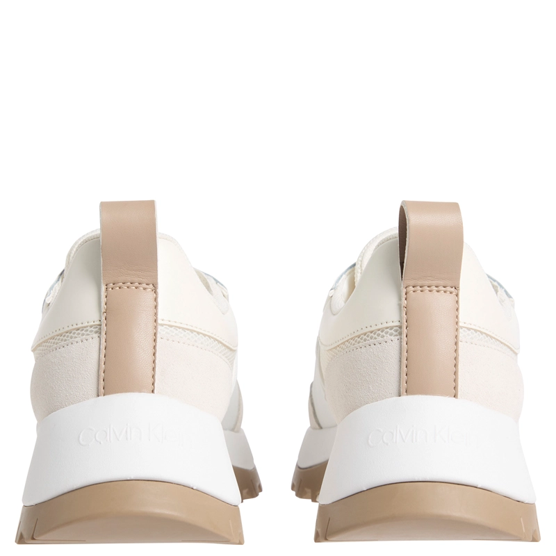 ZAPATILLAS MUJER CALVIN KLEIN CASUALES BLANCO HW0HW02487YAL  - 4