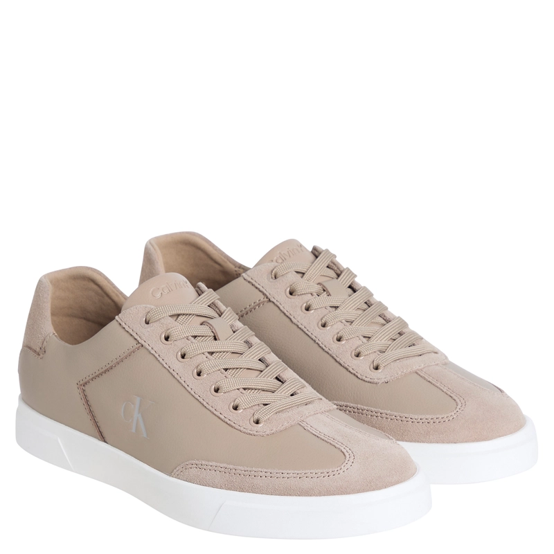 ZAPATILLAS MUJER CALVIN KLEIN CASUALES GRIS HW0HW02825PFA  - 2
