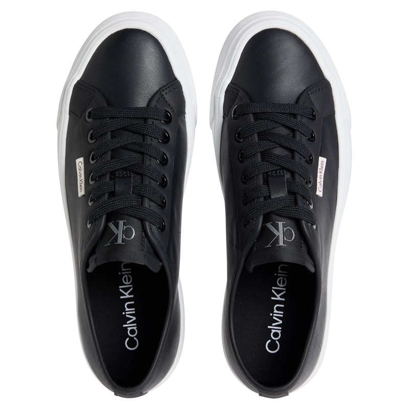 ZAPATILLAS MUJER CALVIN KLEIN CASUALES NEGRO YW0YW01932BEH  - 3