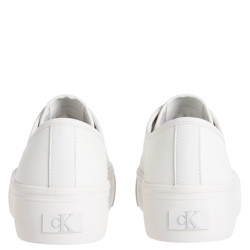 ZAPATILLAS MUJER CALVIN KLEIN CASUALES BLANCA YW0YW01932YAJ  - 4