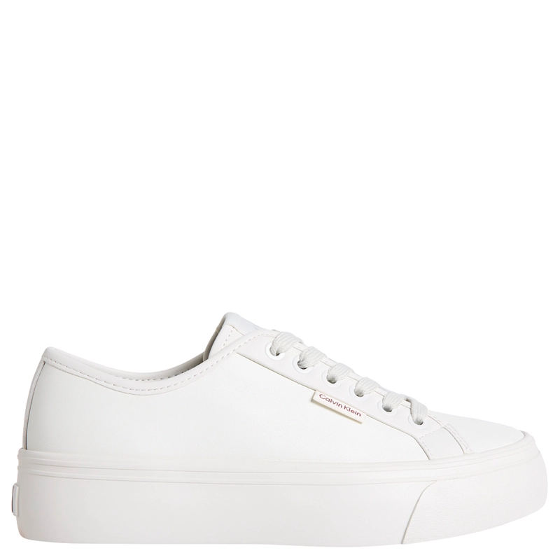 ZAPATILLAS MUJER CALVIN KLEIN CASUALES BLANCA YW0YW01932YAJ  - 1