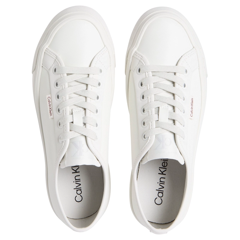 ZAPATILLAS MUJER CALVIN KLEIN CASUALES BLANCA YW0YW01932YAJ  - 3