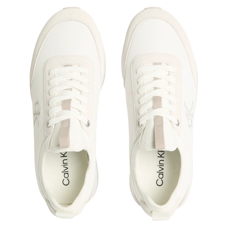 ZAPATILLAS MUJER CALVIN KLEIN CASUALES BLANCO YW0YW020080IR  - 3