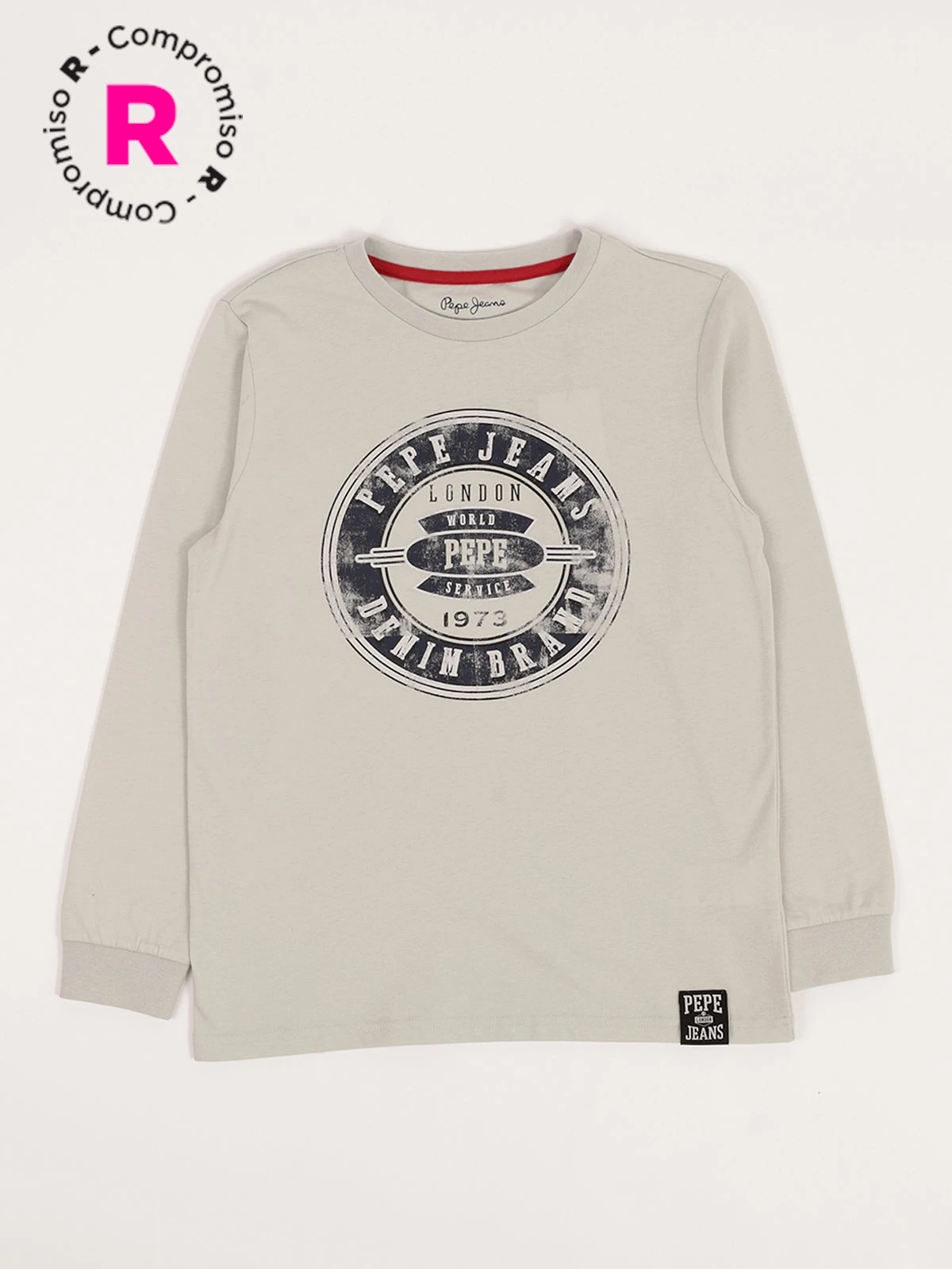 POLERA NIÑO PEPE JEANS  MANGA LARGA
