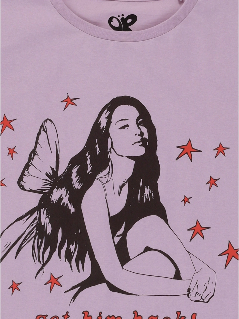 POLERA MANGA CORTA ALGODÓN INDEX OLIVIA RODRIGO - 3